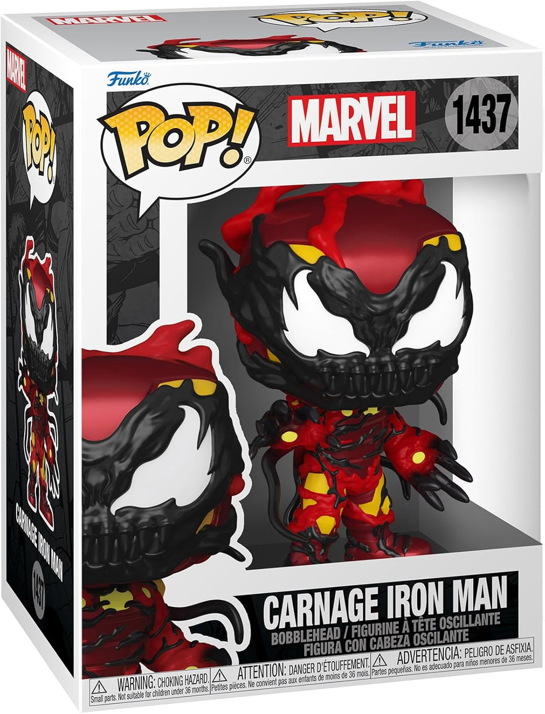 Funko Pop! Marvel Carnageized - Iron Man Vinyl Figure (82646)