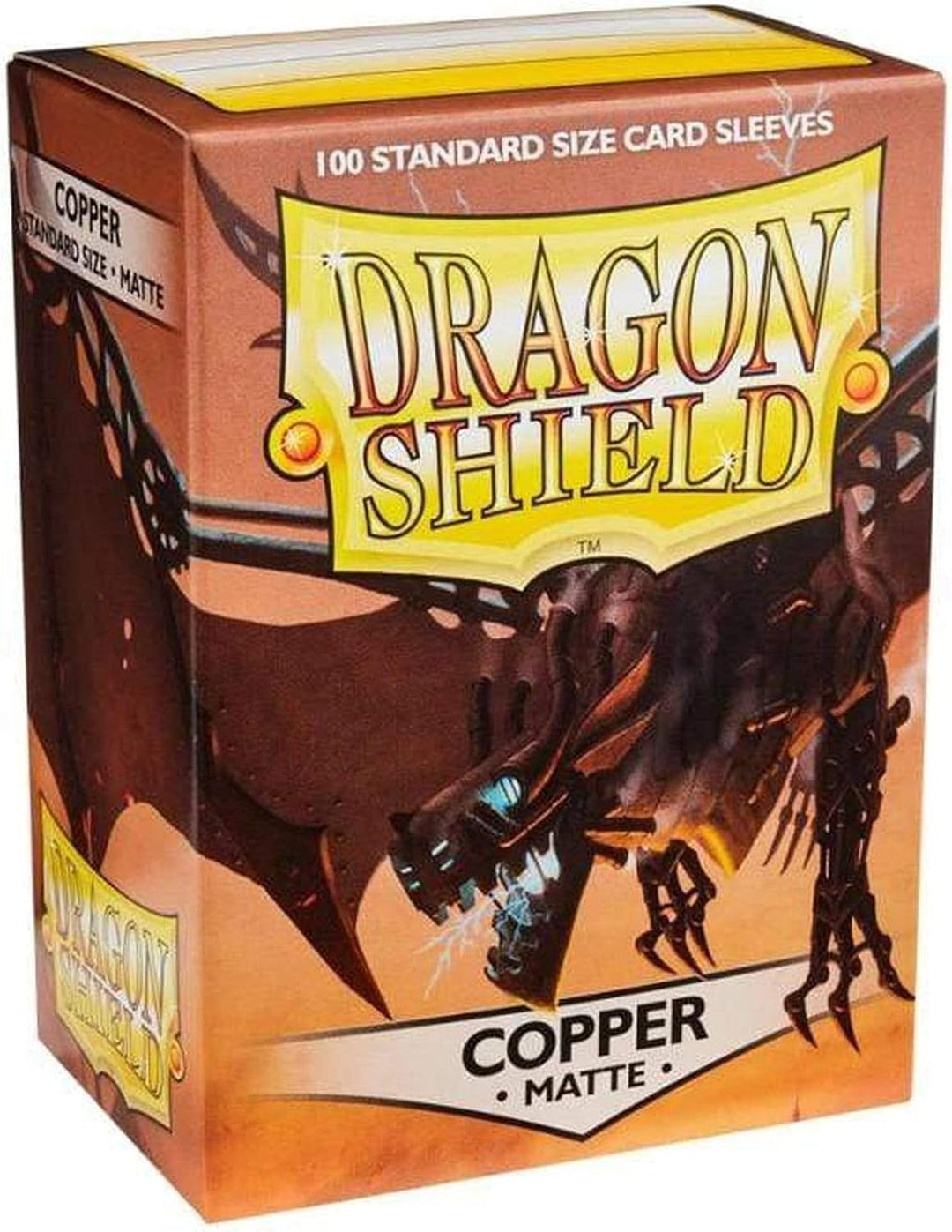 Arcane Tinmen Dragon Shield Card Sleeves – Matte Copper Standard (ART11016)
