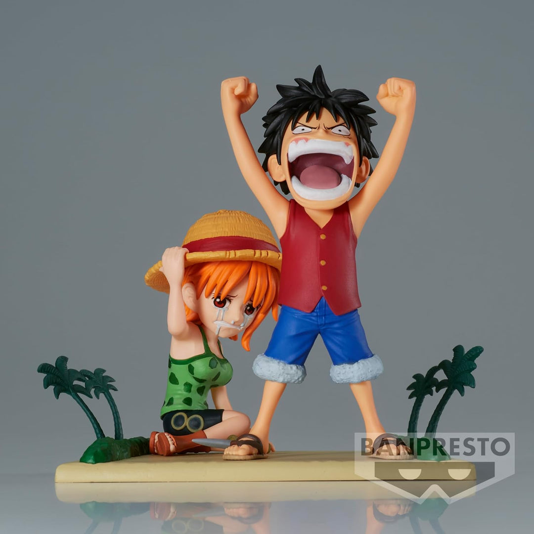 Banpresto - One Piece - Log Stories - Luffy & Nami, Bandai Spirits World Collect