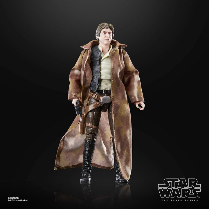 Hasbro Star Wars The Black Series Han Solo Action Figure - 6-Inch Collectible for Ages 4+