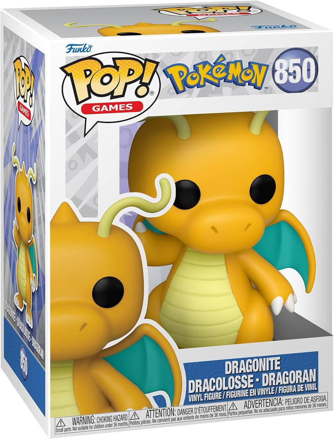 Funko POP! Games: Pokemon - Dragonite - Collectable Vinyl Figure - Gift Idea - O