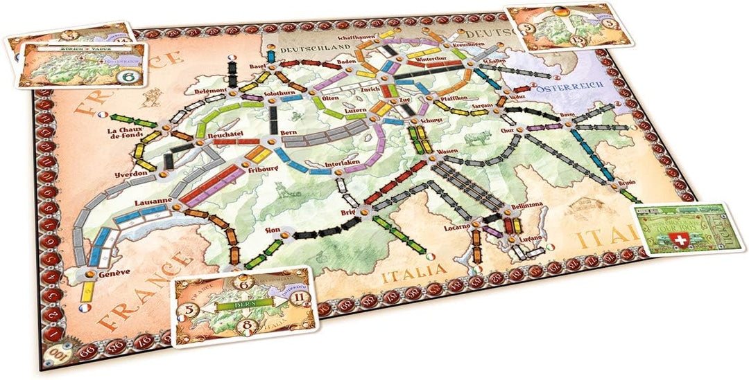 Days of Wonder Ticket to Ride India Board Game Expansion (DO7214)