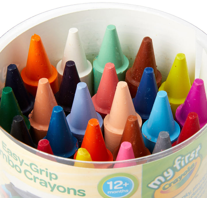 Crayola My First Easy Grip Jumbo Crayons - 24 Count for Toddlers