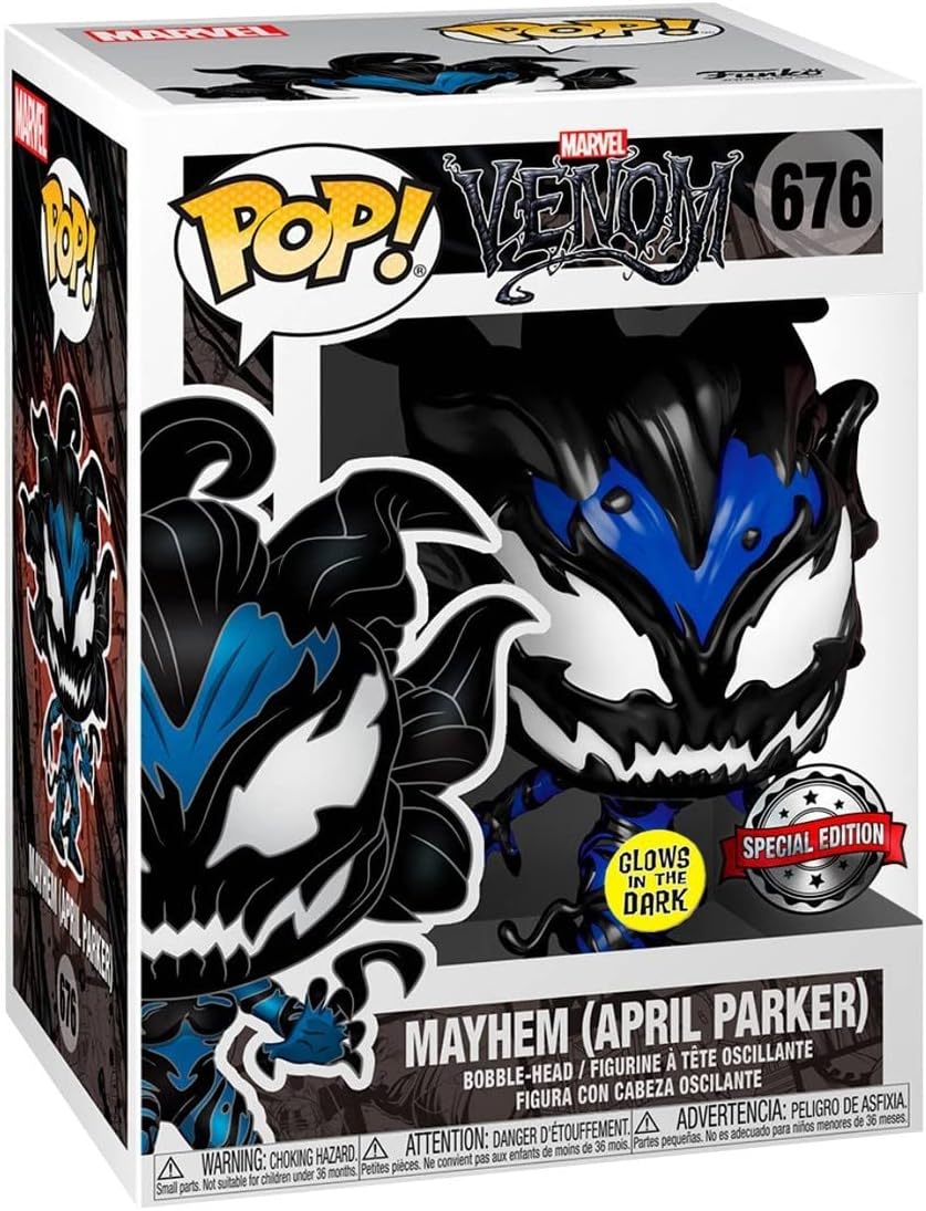 Funko Pop! Marvel - April Parker Mayhem Glow in the Dark Vinyl Figure (676)