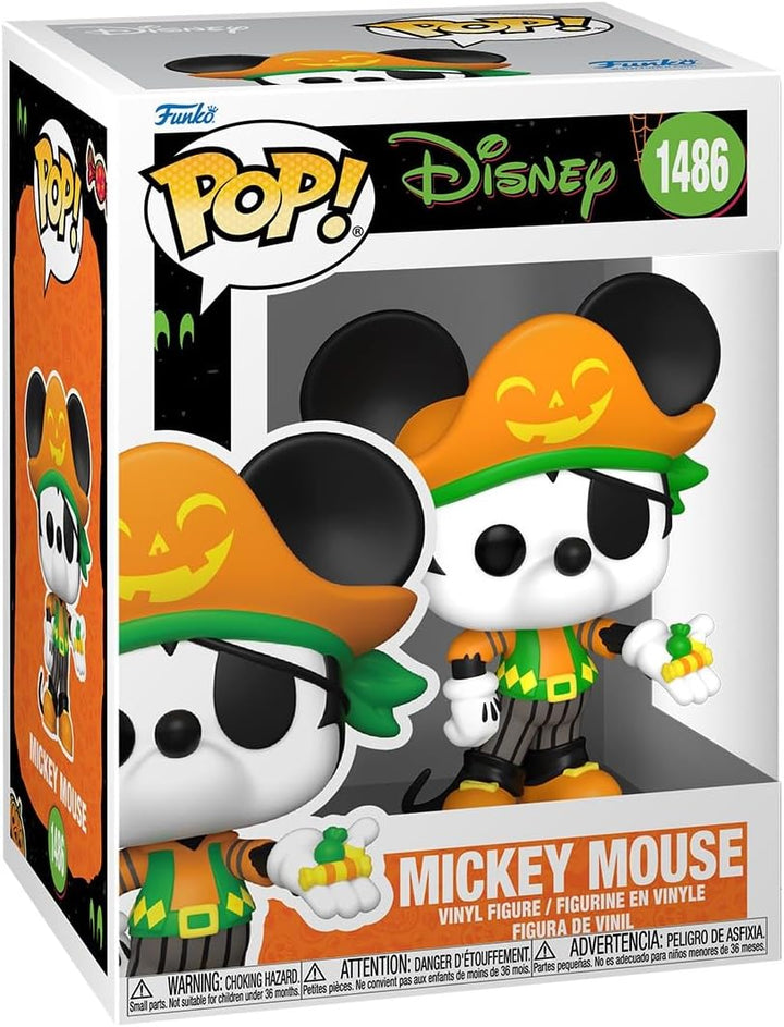 Funko Pop! Disney Halloween - Pirate Mickey Mouse Vinyl Figure (Model Number: 12345)