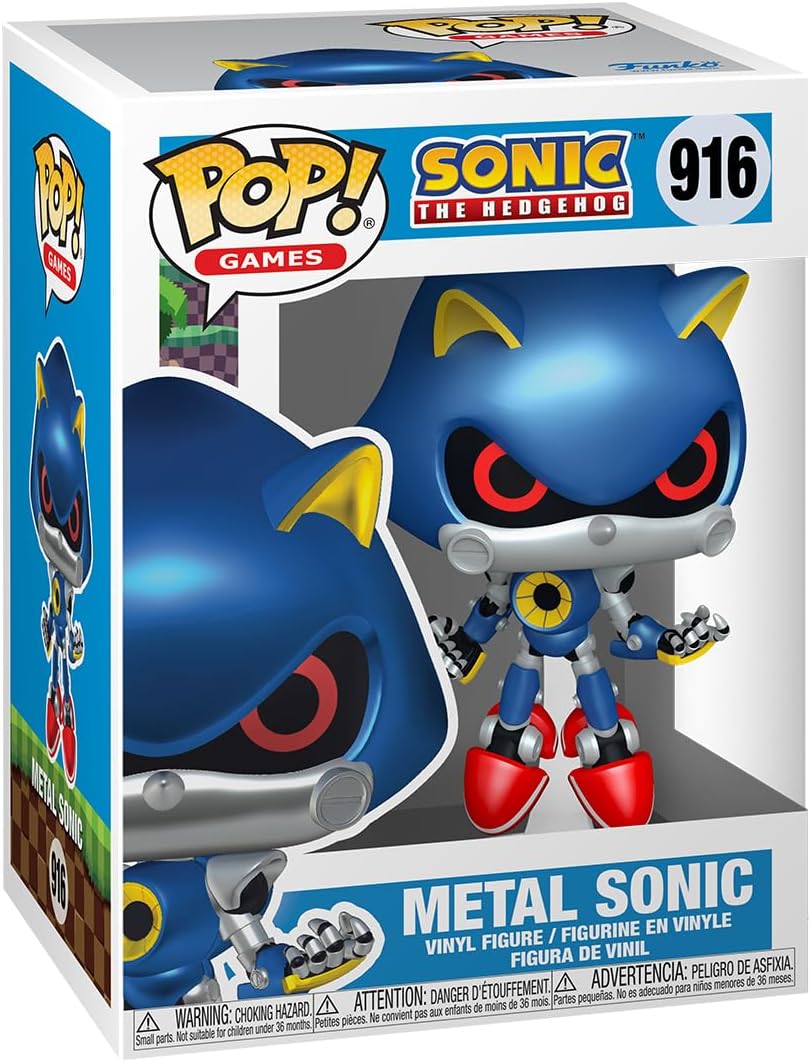 Funko Pop! Games Sonic the Hedgehog - Metal Sonic Vinyl Figure (70583)