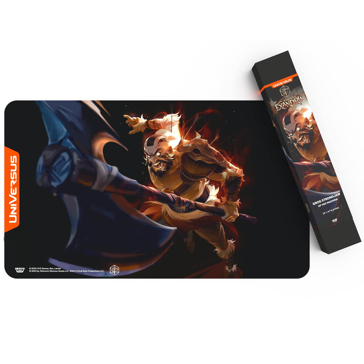 UniVersus: Critical Role: Heroes of Exandria Grog Strongjaw Playmat - 24 x