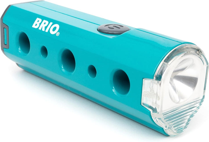 BRIO Builder Flashlight Torch - STEM Construction Toy for Kids Ages 3+ with LED Lights, Compatible with BRIO Builder Sets