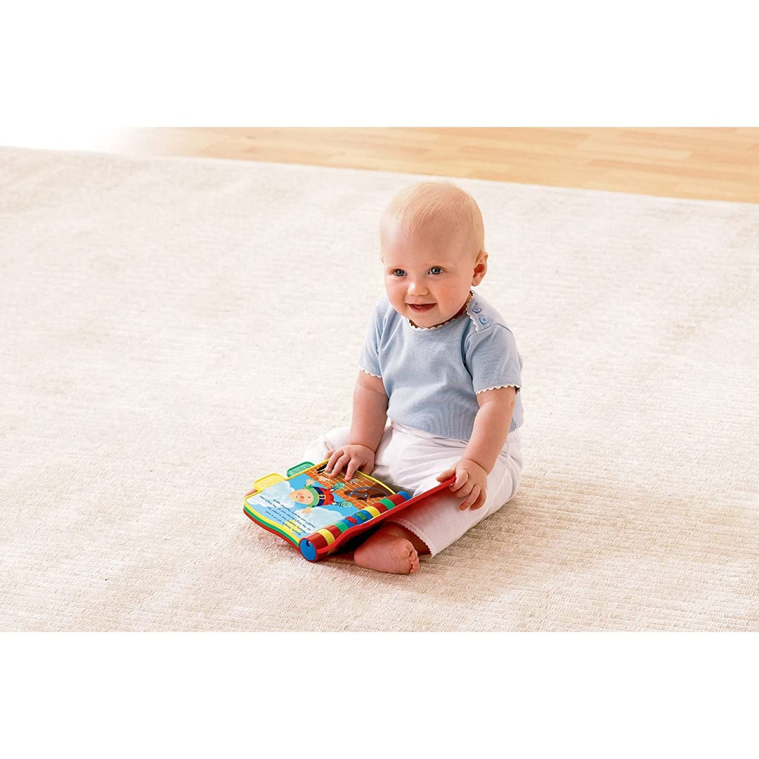 VTech Baby Nursery Rhymes Book - Interactive Musical Light-Up Book for 6 Months+