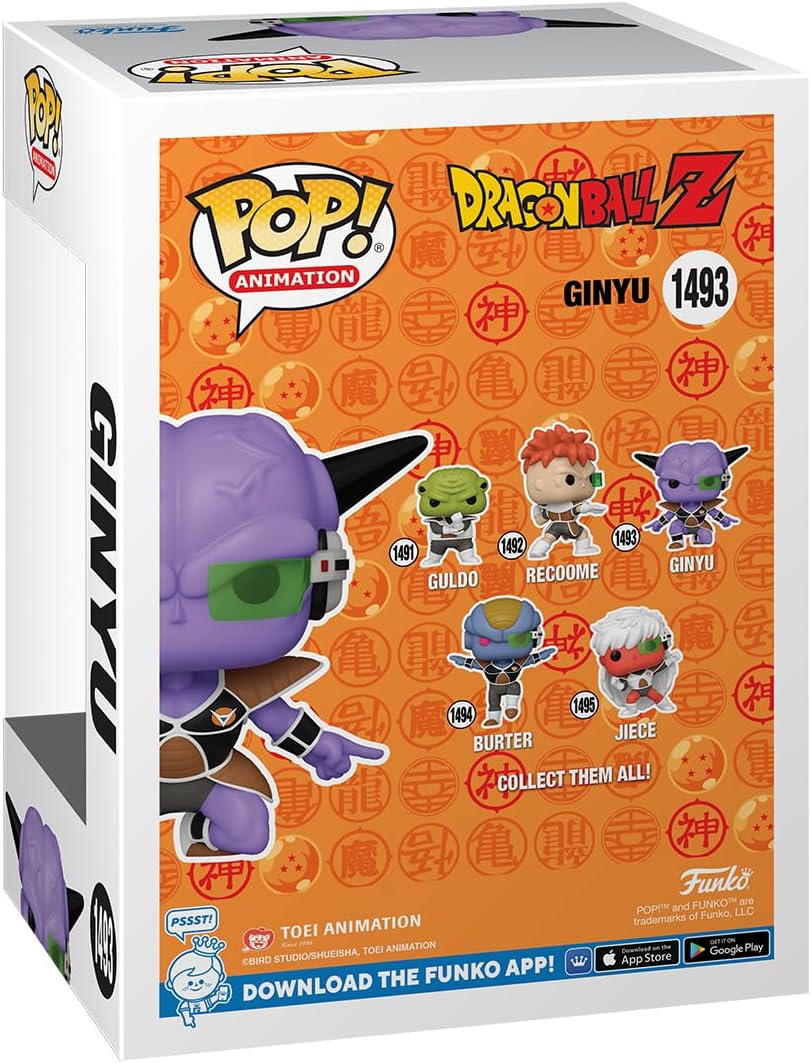 Funko Pop! Animation Dragon Ball Z - Captain Ginyu Vinyl Figure (48669)