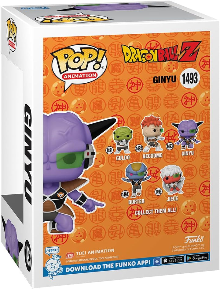 Funko Pop! Animation Dragon Ball Z - Captain Ginyu Vinyl Figure (48669)