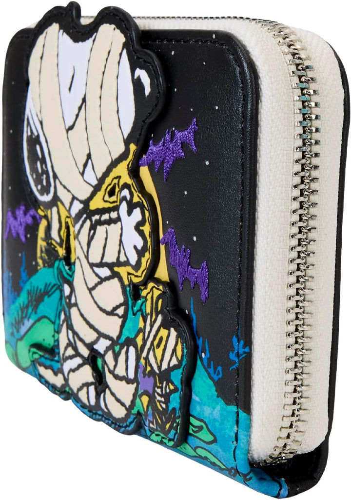 Loungefly Peanuts Snoopy Mummy Zip Around Wallet (PNWA0029)