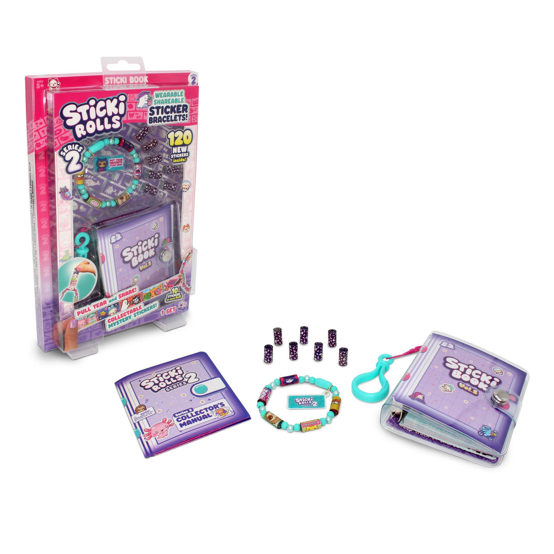 Sky Castle Sticki Rolls Series 2 - Wearable & Shareable Holographic Sticker Book
