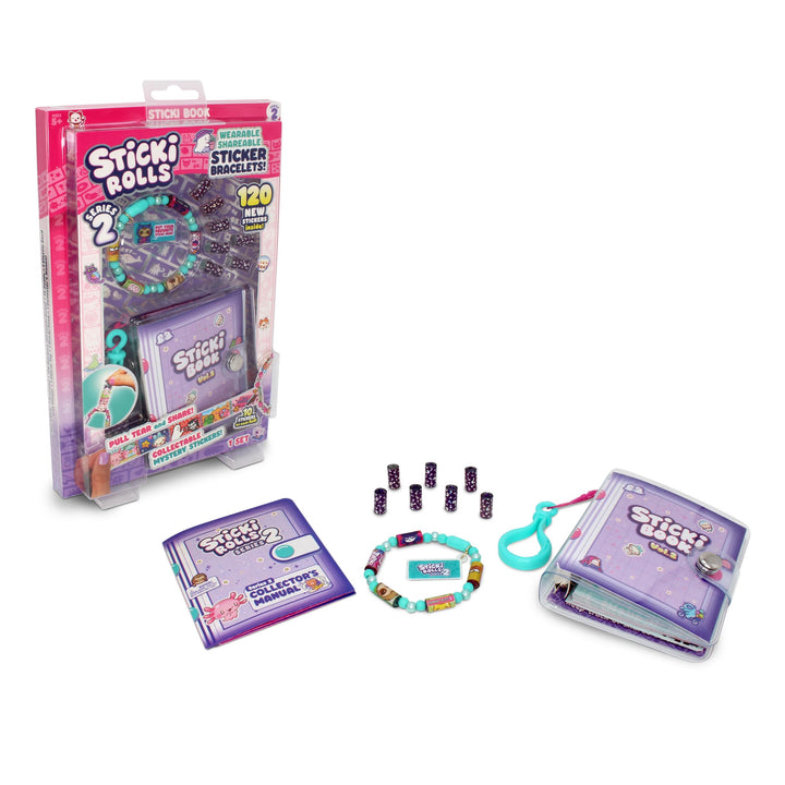 Sky Castle Sticki Rolls Series 2 - Wearable & Shareable Holographic Sticker Book