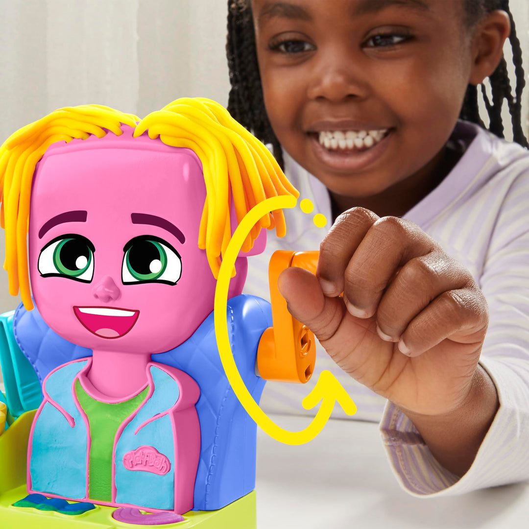 Play-Doh Hair Stylin' Salon Playset - Pretend Play & Creative Styling for Ages 3+
