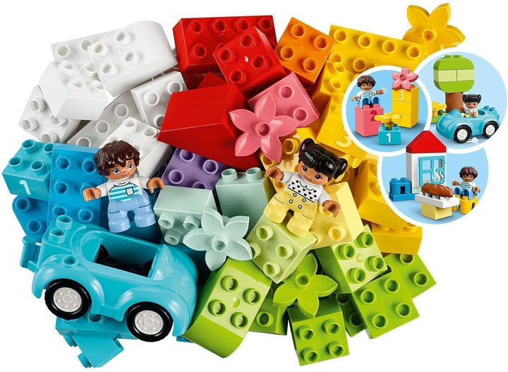 LEGO DUPLO Classic Brick Box 10913 - Building Set with Storage for Toddlers 18 Months+