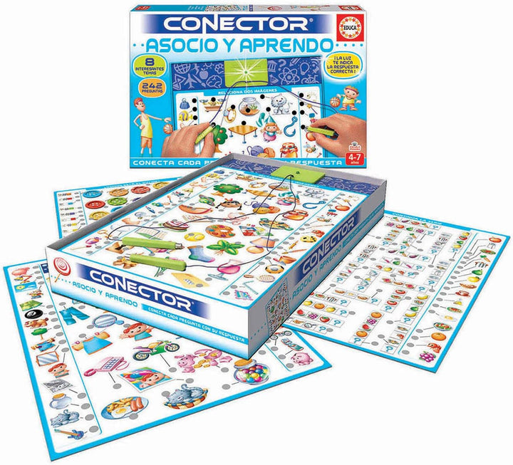 Educa Borr�s CONNECTOR Purgatory - Educational Q&A Game for Ages 4+