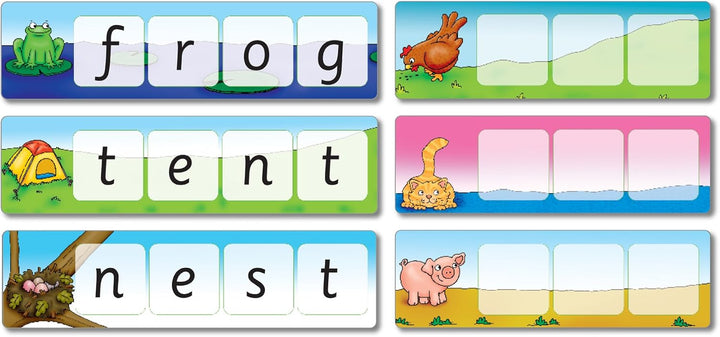 Orchard Toys Match and Spell Game - Educational Spelling Board Game for Ages 4+