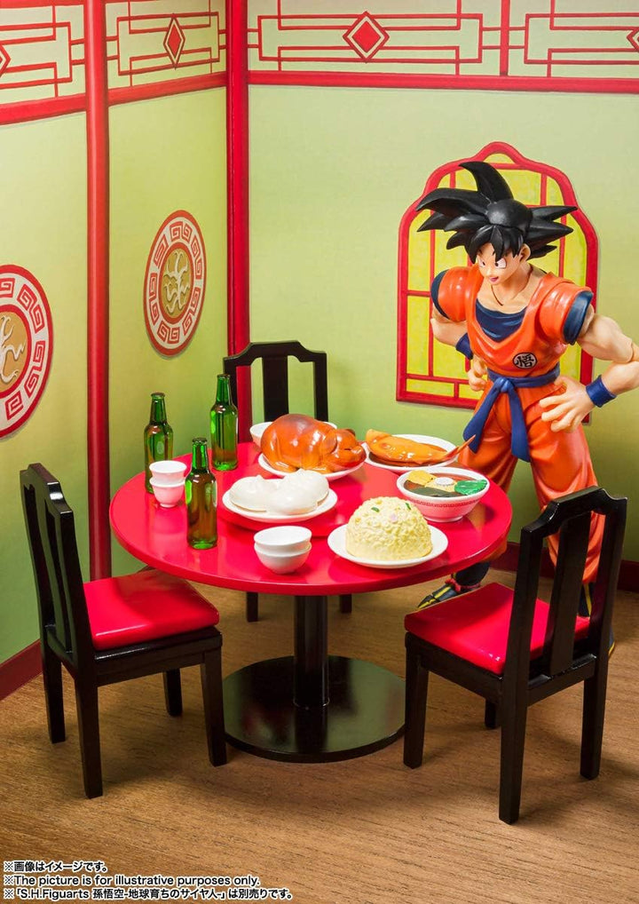 Tamashi Nations - Dragon Ball Z - Son Goku's Harahachibunme Set - S.H.Figuarts Dining Playset for Ages 12+