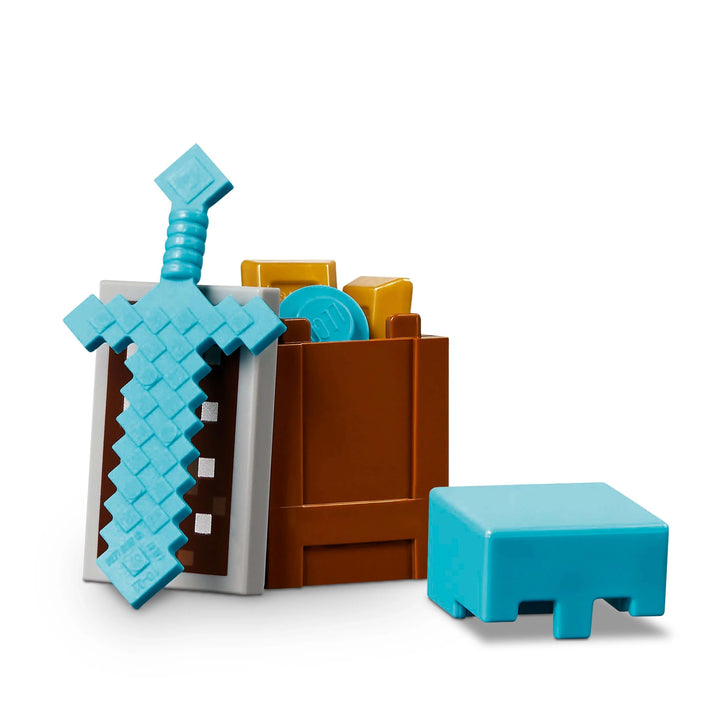 LEGO Minecraft The Illager Desert Patrol Set - Building Toy with Action Figures