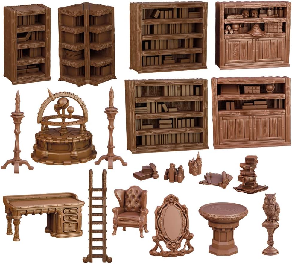Mantic Games MGTC105 TerrainCrate: Wizard's Study, Multi