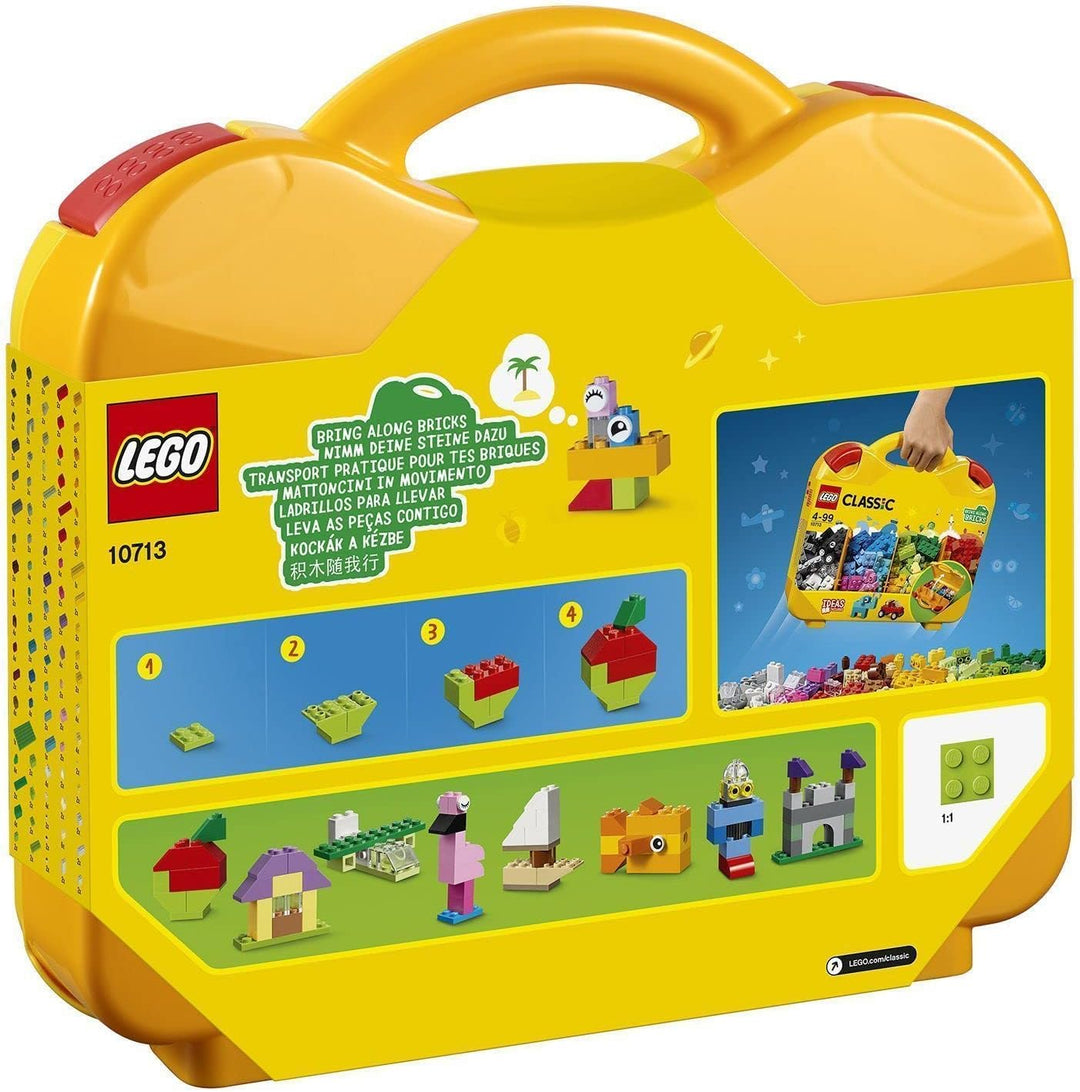 LEGO Classic Creative Suitcase 10713 - Portable Building Set for Kids Ages 4+