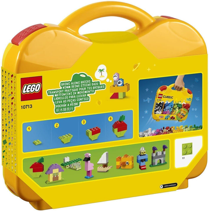 LEGO Classic Creative Suitcase 10713 - Portable Building Set for Kids Ages 4+