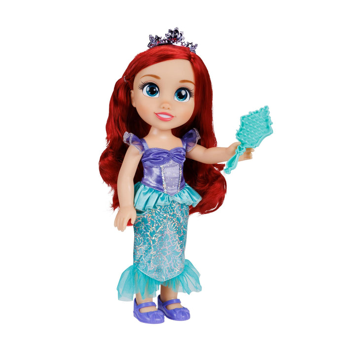 Disney Princess Ariel Fashion Doll with Accessories, 14” Tall, Articulated (Model Number: 230124)