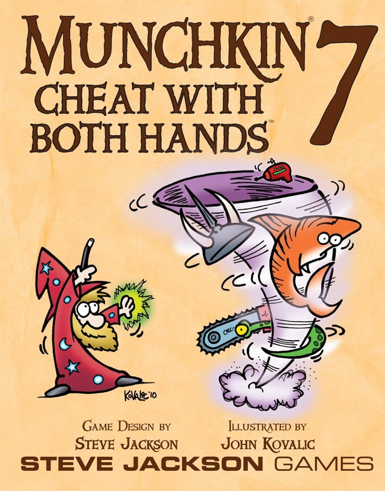 Steve Jackson Games Munchkin 7: Cheat With Both Hands Expansion (SJG01468)