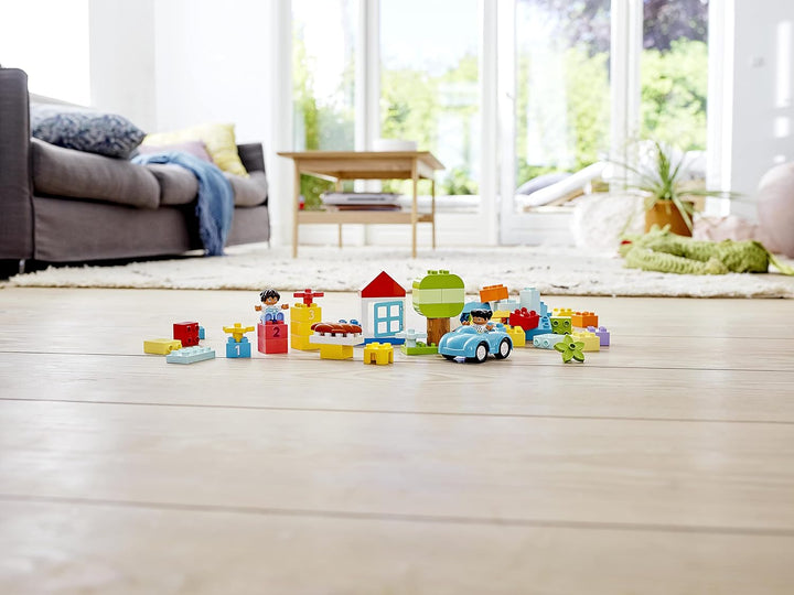 LEGO DUPLO Classic Brick Box 10913 - Building Set with Storage for Toddlers 18 Months+