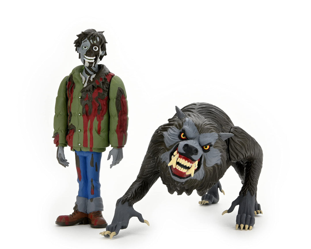 NECA Toony Terrors American Werewolf in London - Jack & Kessler Wolf Action Figure 2-Pack (4898)