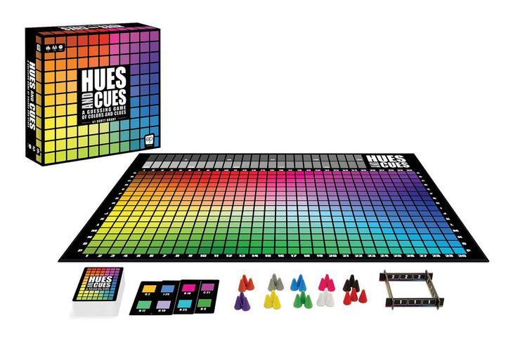 USAopoly Hues and Cues Guessing Board Game