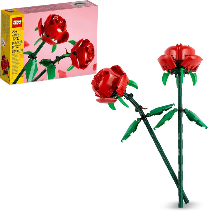LEGO Creator Roses 40460 - Buildable Flower Bouquet Set for Home Decor