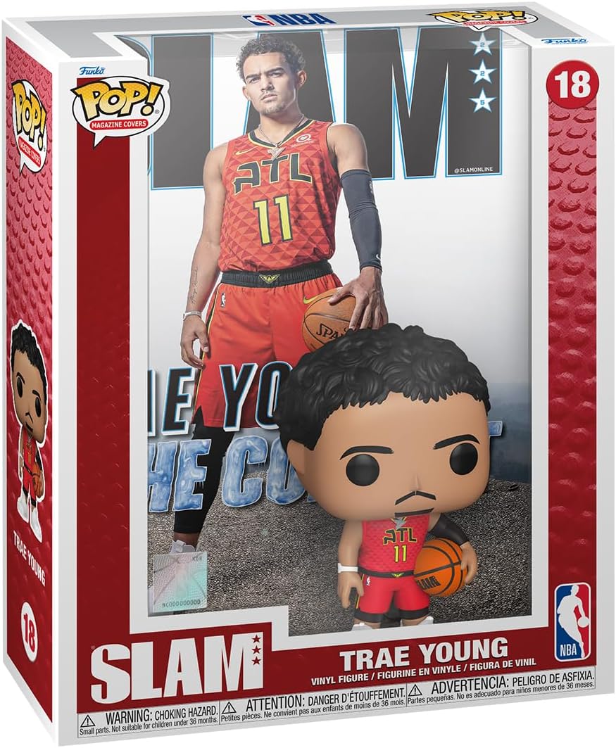 Funko Pop! NBA Cover: Slam – Trae Young Vinyl Figure (75072)