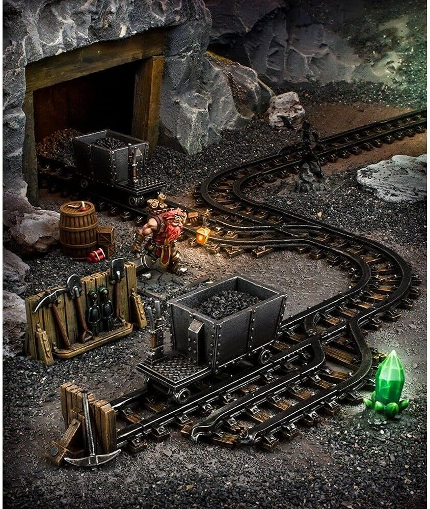 Mantic Games MGTC115 TerrainCrate: Abandoned Mine, Multi