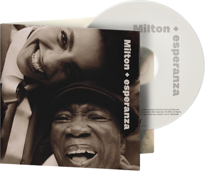 Milton Nascimento & Esperanza Spalding - Milton + esperanza Vinyl LP (Standard Edition)