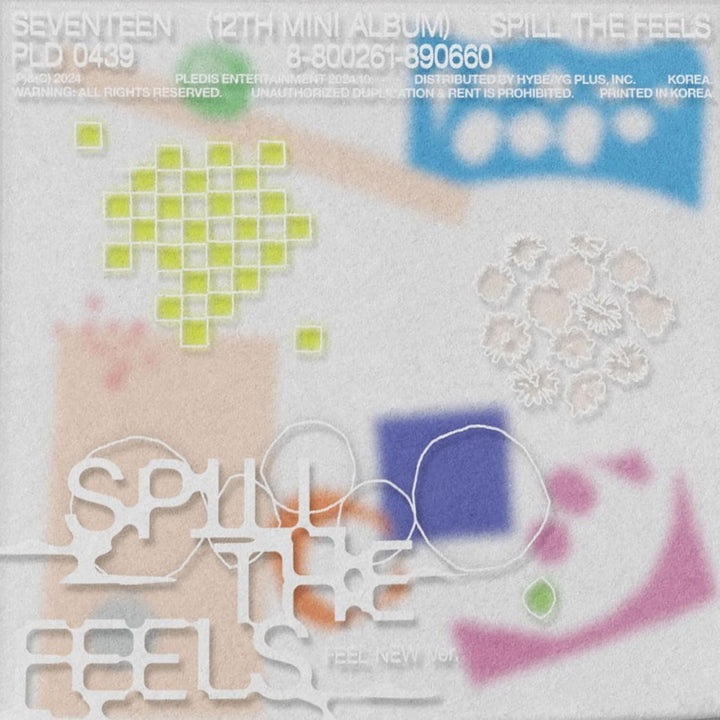 SEVENTEEN - SPILL THE FEELS [Audio CD] FEEL NEW Ver.