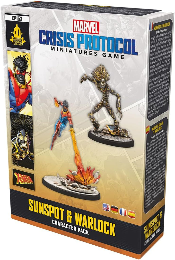 Marvel: Crisis Protocol - Sunspot & Warlock