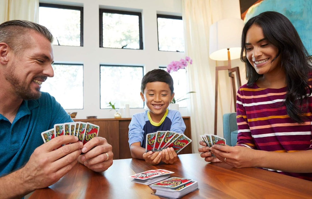Mattel Games UNO Junior Card Game for Kids 3 Years & Up - GKF04