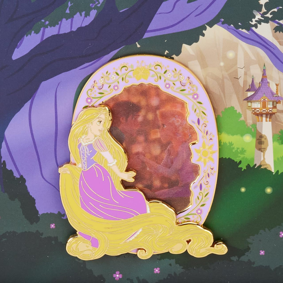 Loungefly Disney Princess - Rapunzel Lenticular 3 Inch Collector Box Pin (No Model Number Provided)