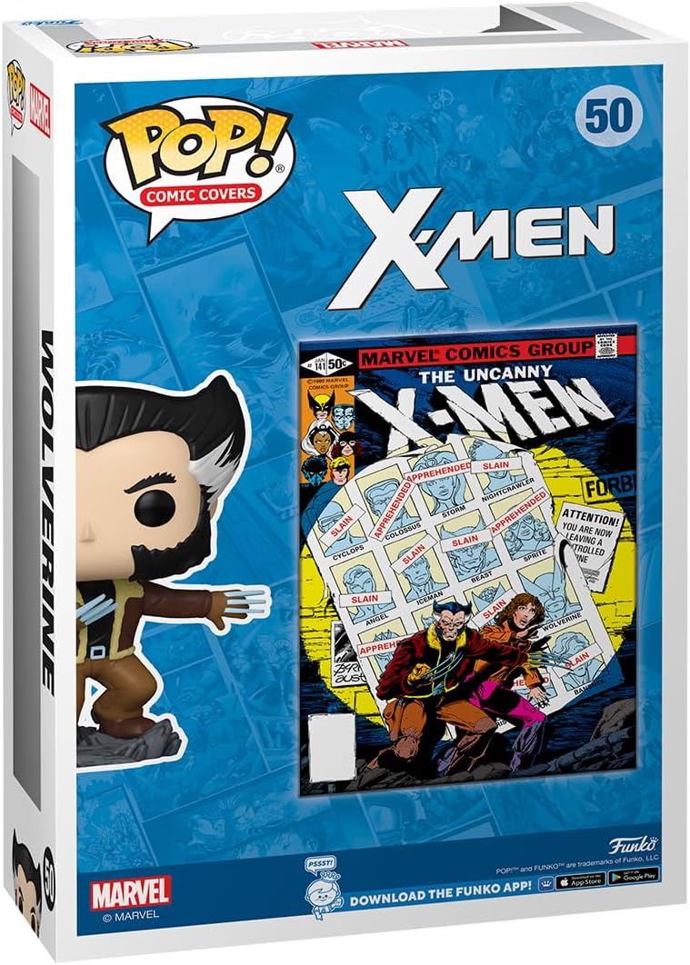 Funko Pop! Comic Cover Marvel - X-Men: Days of Future Past - Wolverine Vinyl Figure (Uncanny X-Men #141)