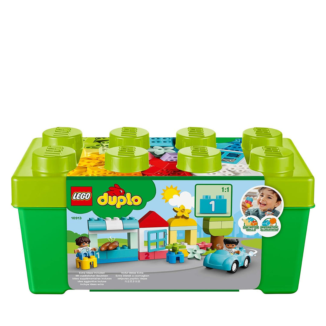 LEGO DUPLO Classic Brick Box 10913 - Building Set with Storage for Toddlers 18 Months+