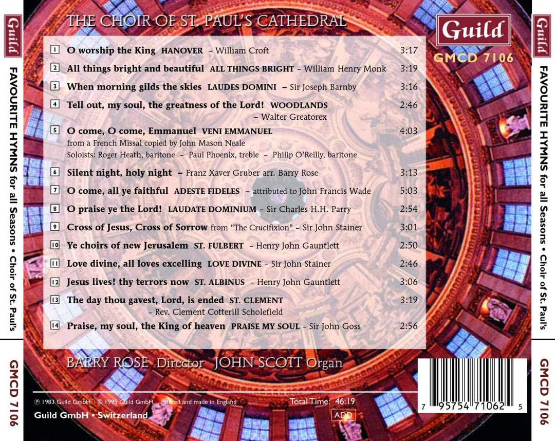Various Artists - Favourite Hymns For All Seasons [Audio CD]