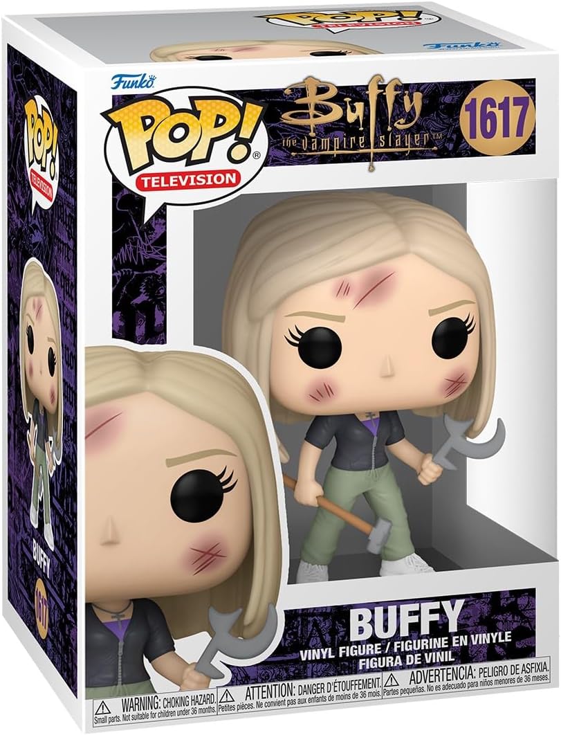 Funko Pop! TV Buffy the Vampire Slayer - Buffy Summers With Weapons Vinyl Figure (80153)