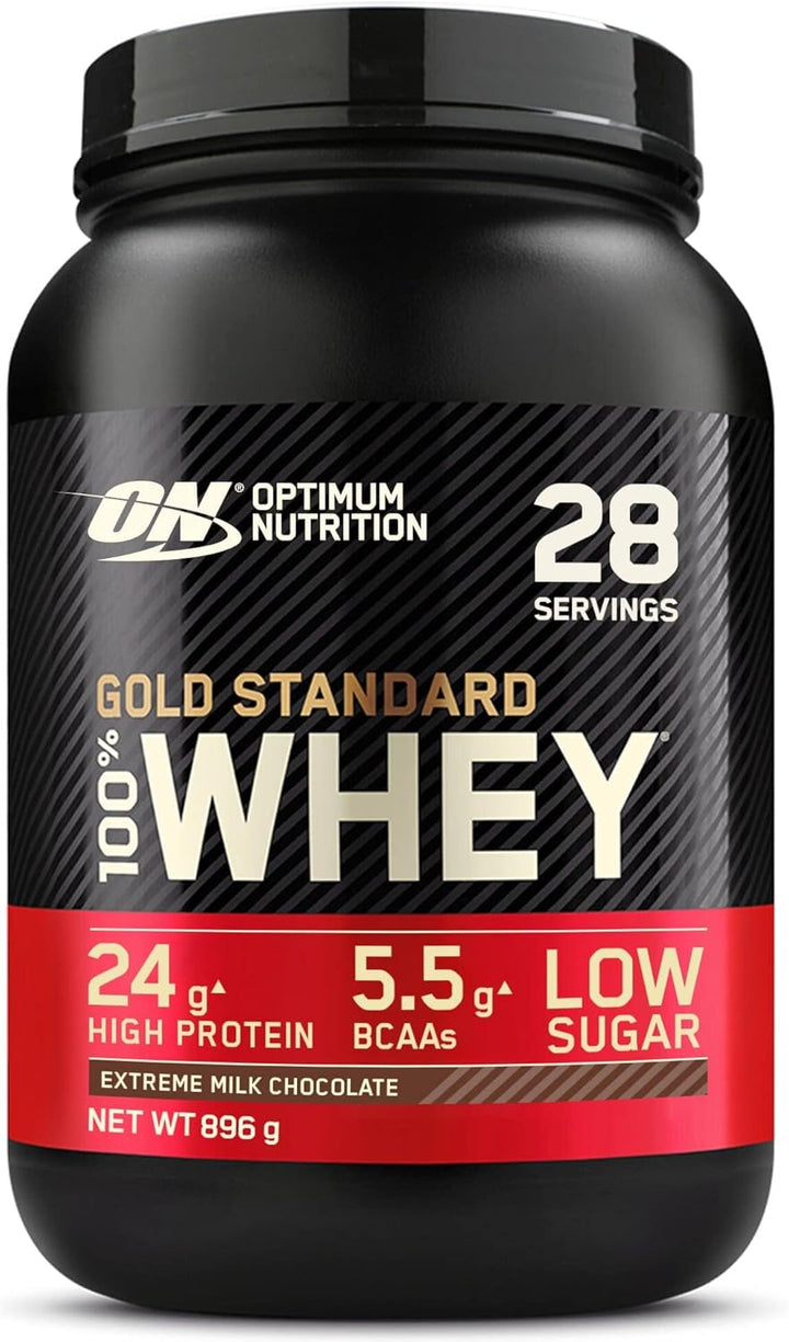 Optimum Nutrition Gold Standard 100% Whey Protein Powder - Muscle Building & Recovery Supplement