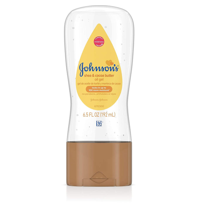 Johnson & Johnson - Baby Oil Gel with Cocoa Butter Body Moisturizer (6.5 Ounce) (thomaswi)