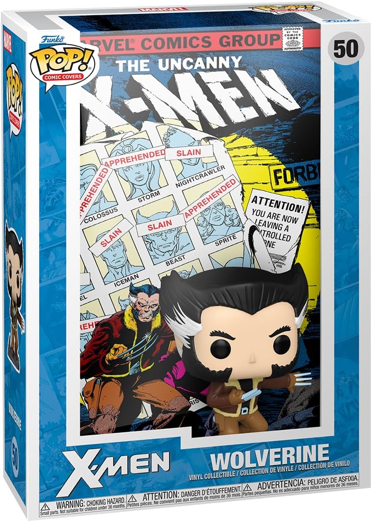 Funko Pop! Comic Cover Marvel - X-Men: Days of Future Past - Wolverine Vinyl Figure (Uncanny X-Men #141)