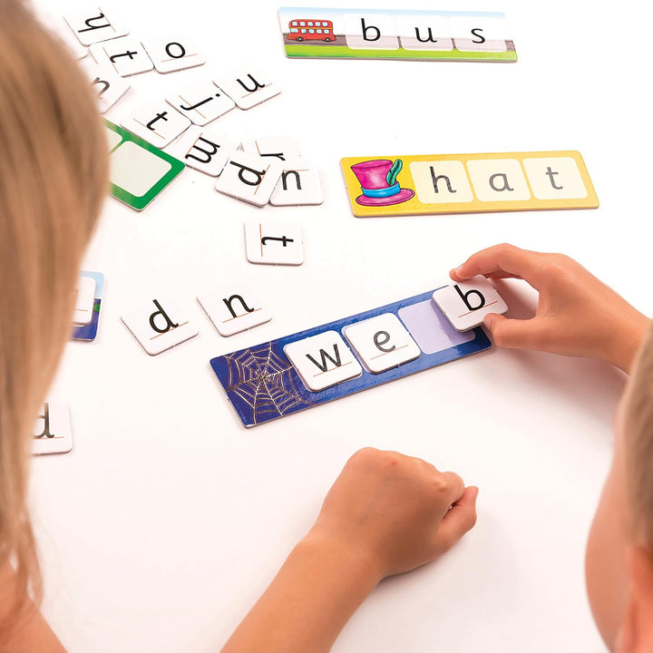 Orchard Toys Match and Spell Game - Educational Spelling Board Game for Ages 4+