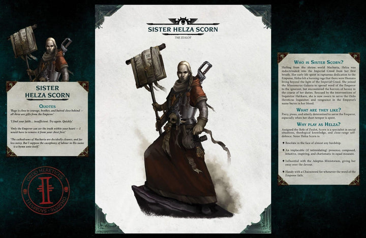 Cubicle 7 Warhammer 40,000 Imperium Maledictum Munitions Starter Set Roleplaying Game Kit (CB72701)