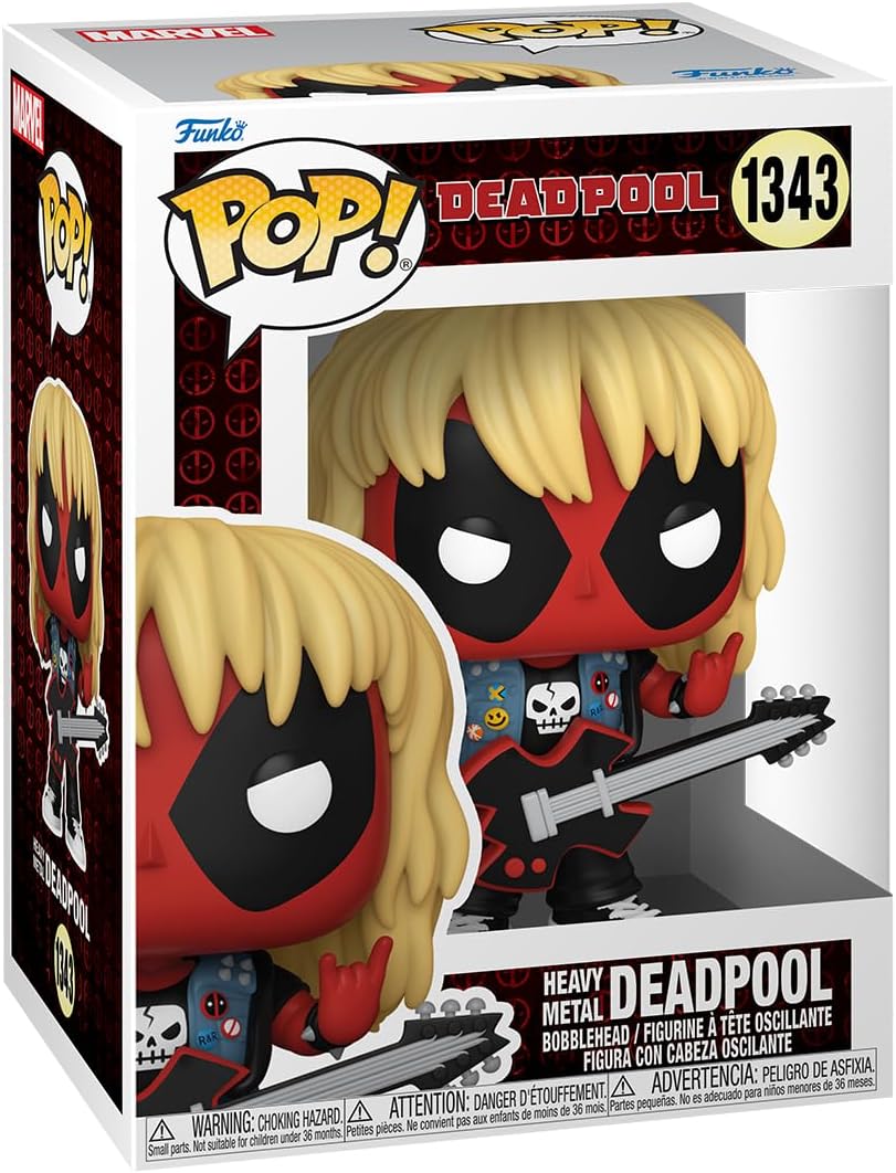 Funko Pop! Marvel Deadpool - Heavy Metal Band Member Vinyl Figure (76078)